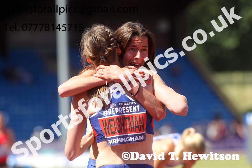 Womens 1500 metres, British World Championship Team Trials, Alexander Stadium, Birmingham